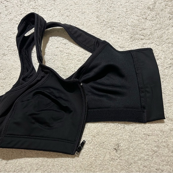 Champion Womens Front Zip Sports Bra - Picture 4 of 12